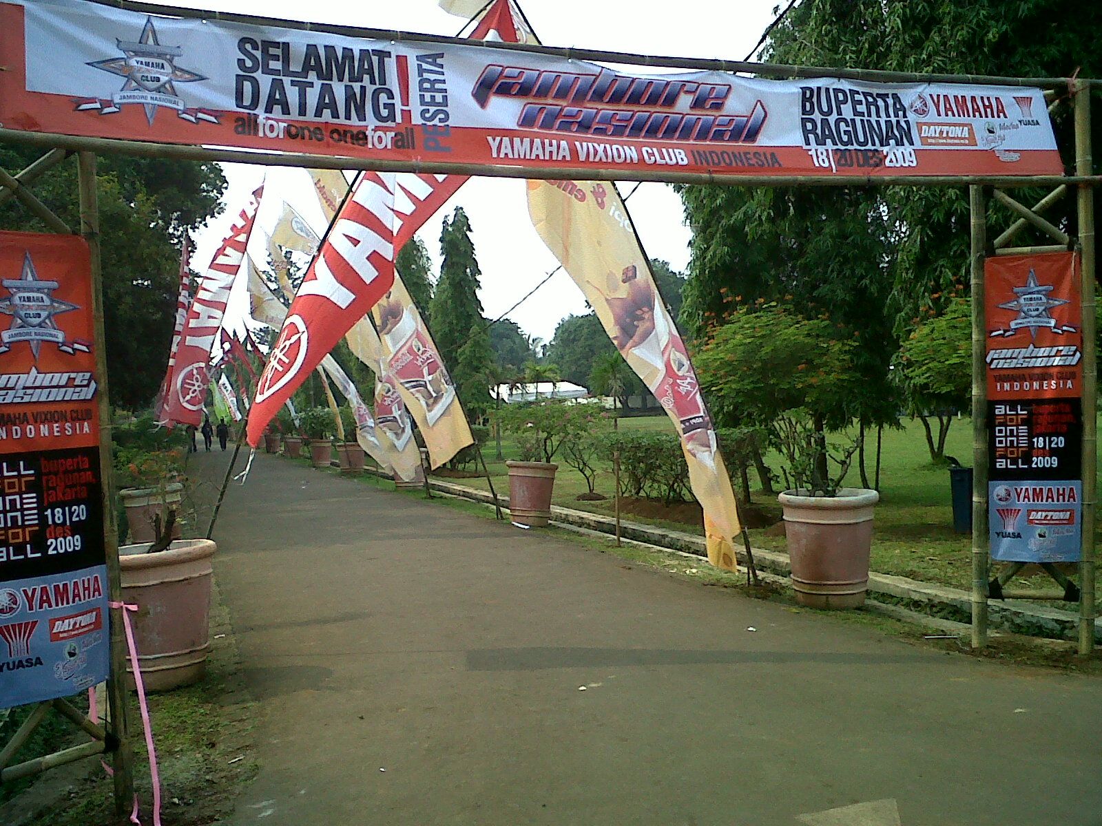 V Ixion Banjiri Ragunan Di Acara 1st Jambore Nasional Yamaha V